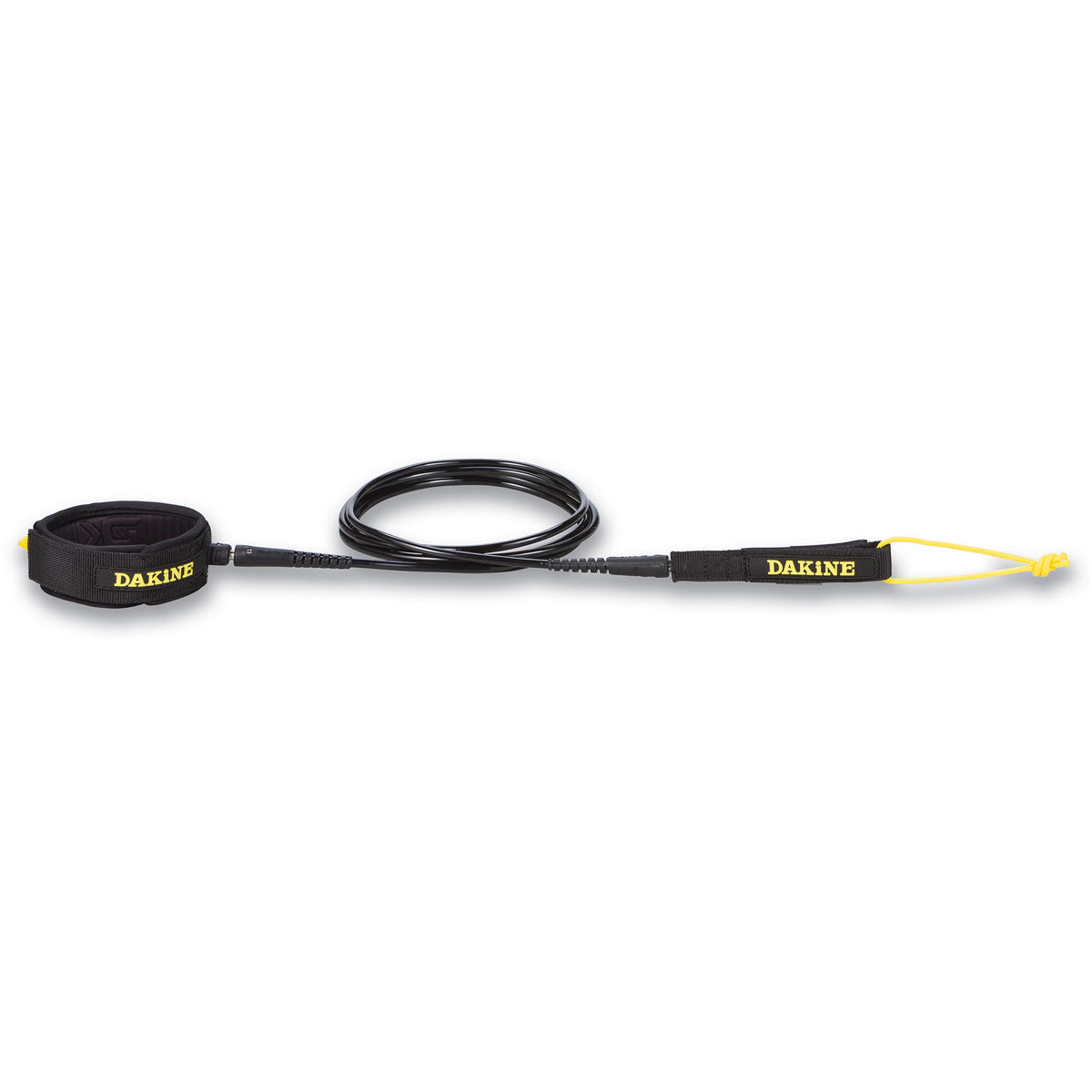9' X 1/4" Calf Longboard Leash Black