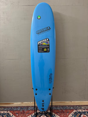 Catch Surf Odysea Log 7'6" X 22" X 3.25" | 78L | Soft Surfboard - Blue