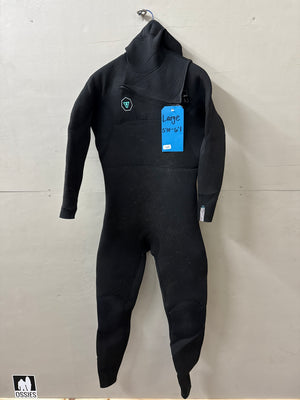 USED Men's 5/4MM Vissla Wetsuit - Size L (5'10"-6'0" | 170-190 lbs) - Good