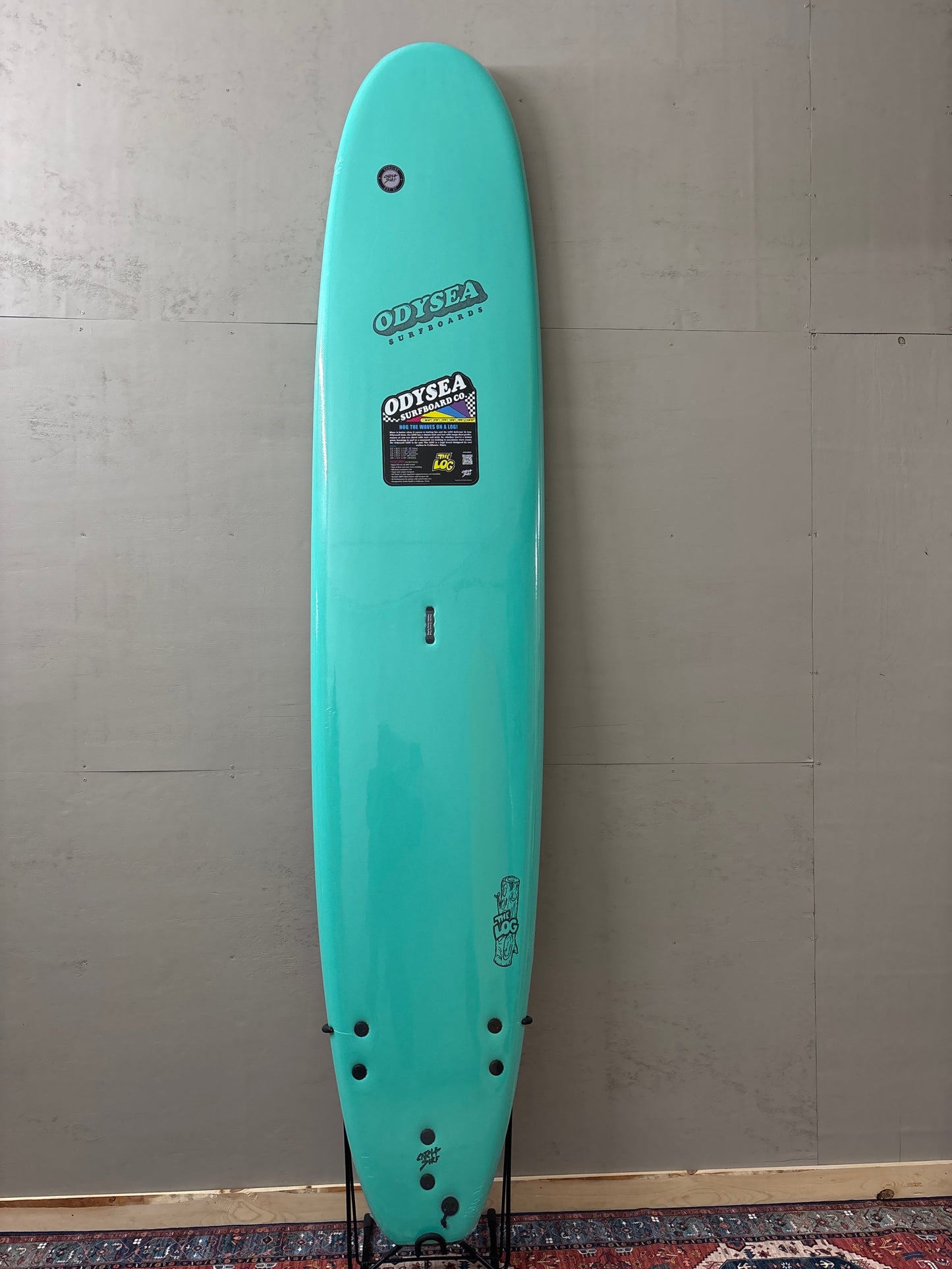 Catch Surf Odysea Log 10'0" X 24.6" X 3.54" | 125L | Soft Surfboard - Turquoise