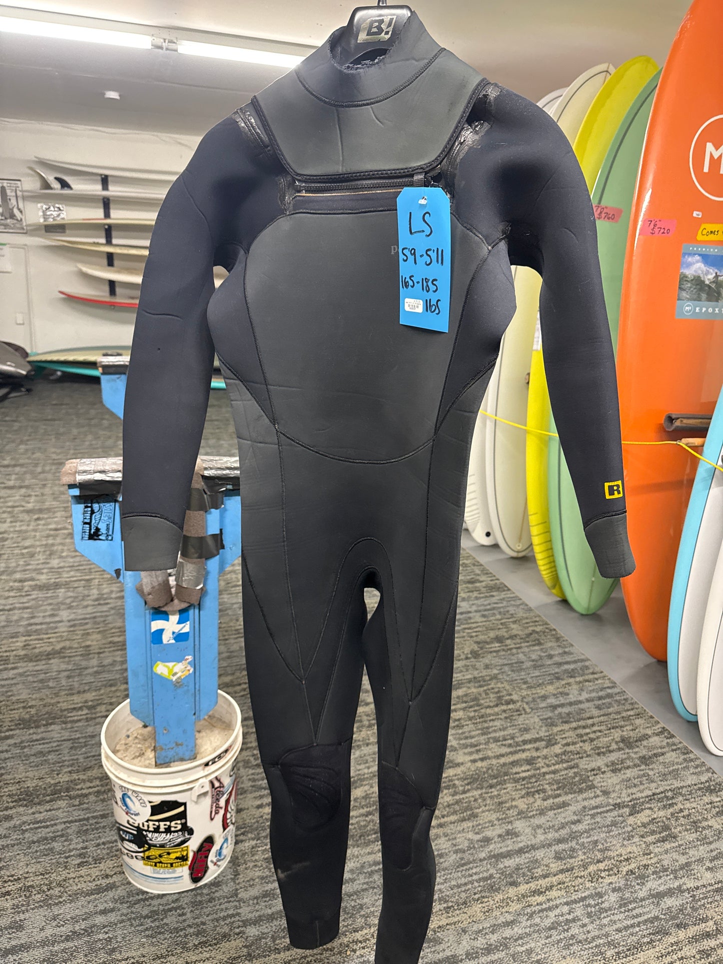 Used 4/3 LS Patagonia Wetsuit