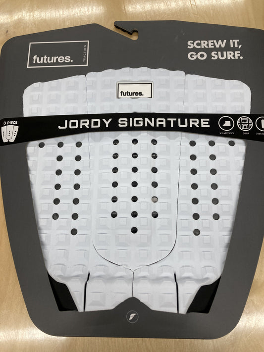 Jordy Signature Traction Pad White Black