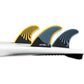 Futures Pyzel Honeycomb/Carbon Thruster Fins - Large