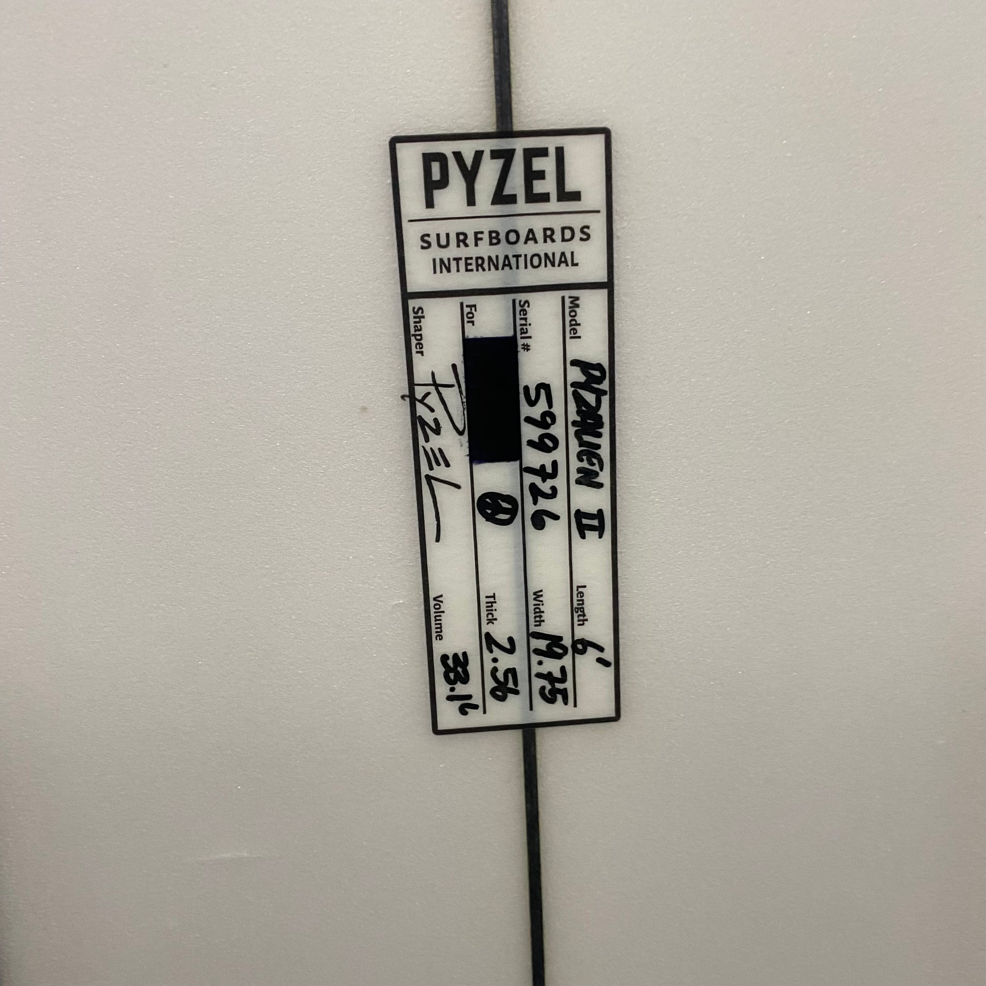 Used 6'1" Pyzalien 2