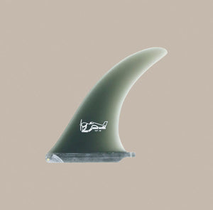 Greenough 4A 8.5" Center Fin Smoke