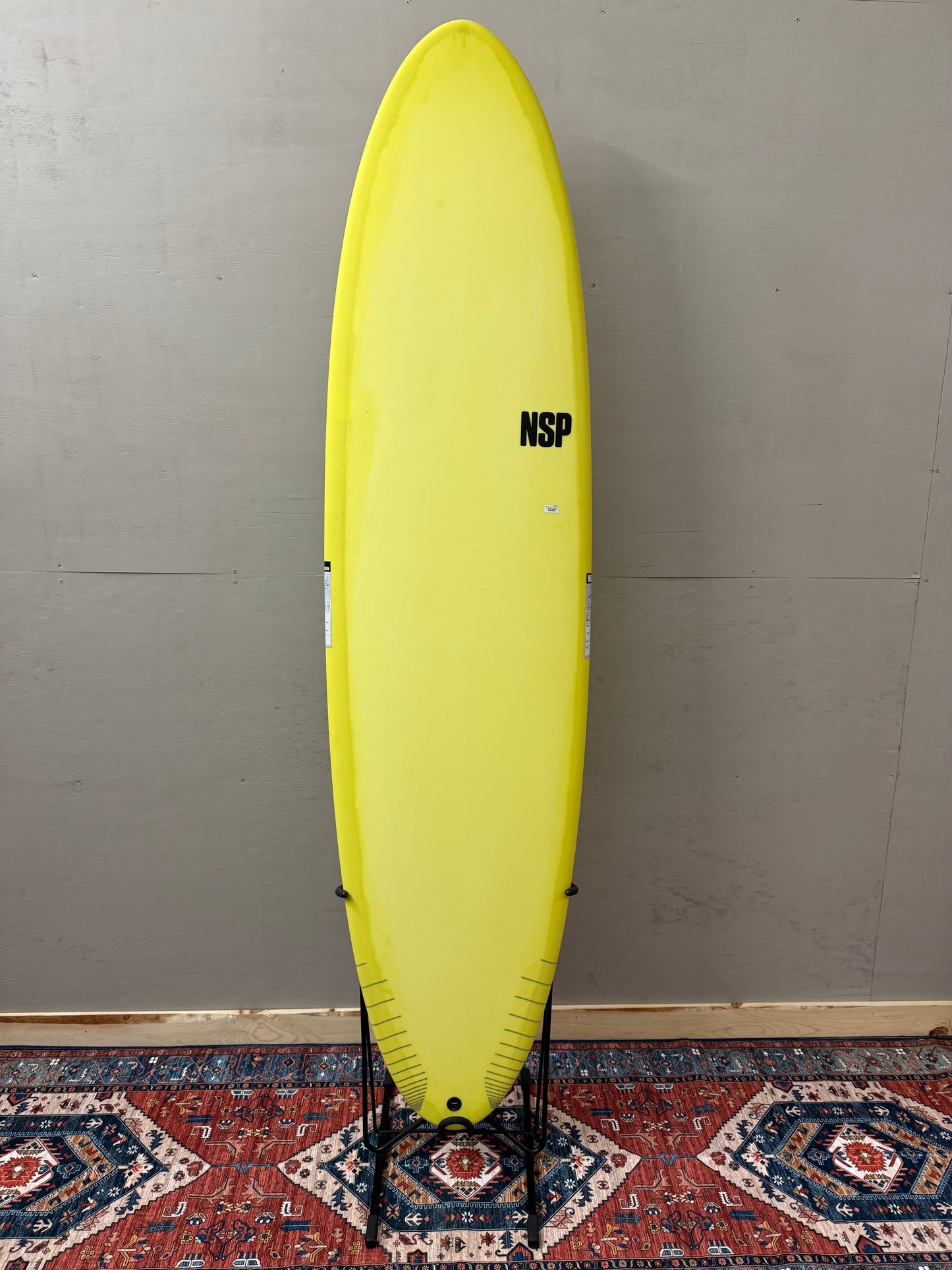 NSP Protech Fun 7'2" X 21 ¹/₂" X 2 ³/₄" | 49L | Epoxy Surfboard - Lemon