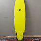 NSP Protech Fun 7'2" X 21 ¹/₂" X 2 ³/₄" | 49L | Epoxy Surfboard - Lemon