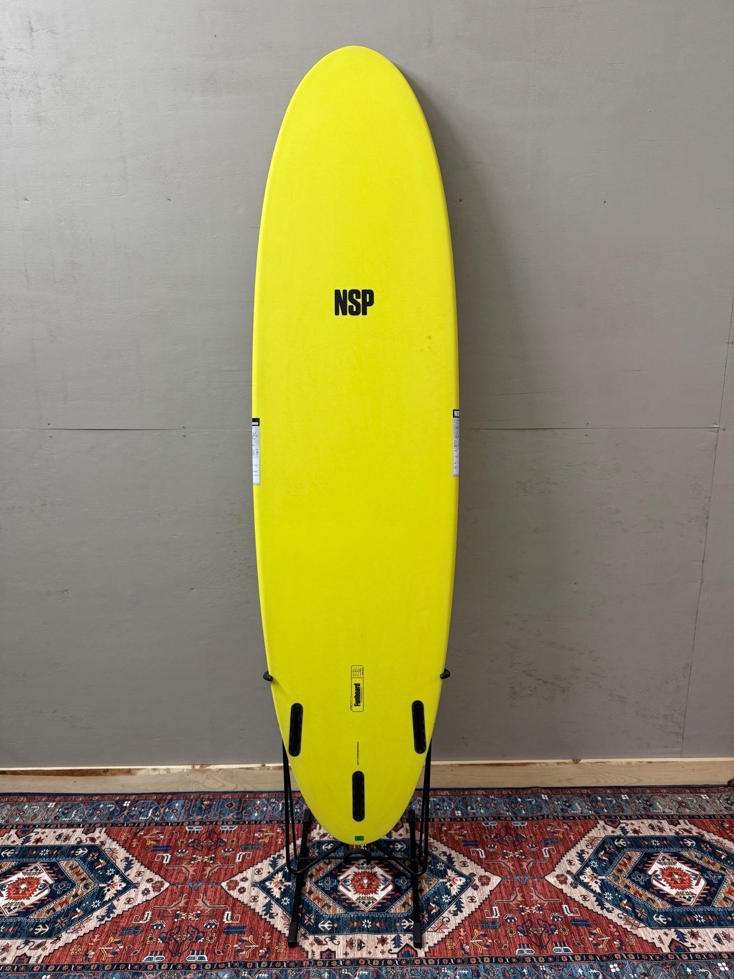 NSP Protech Fun 7'2" X 21 ¹/₂" X 2 ³/₄" | 49L | Epoxy Surfboard - Lemon