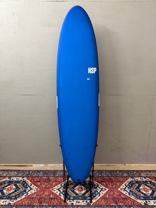 NSP Protech Fun 7'2" X 21 ½ X 2 ¾ | 49L | Epoxy Surfboard - Blue