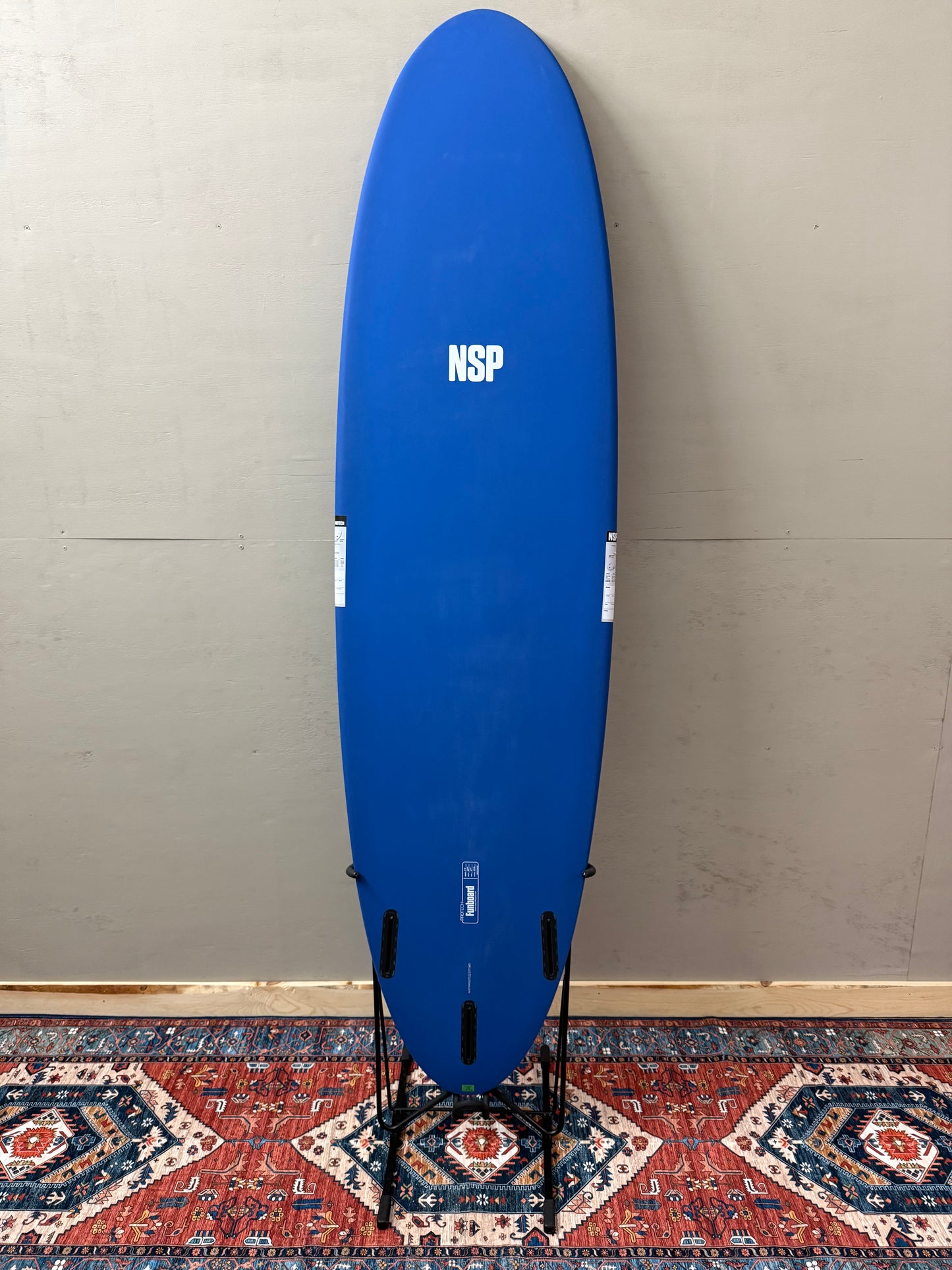 NSP Protech Fun 7'2" X 21 ½ X 2 ¾ | 49L | Epoxy Surfboard - Blue