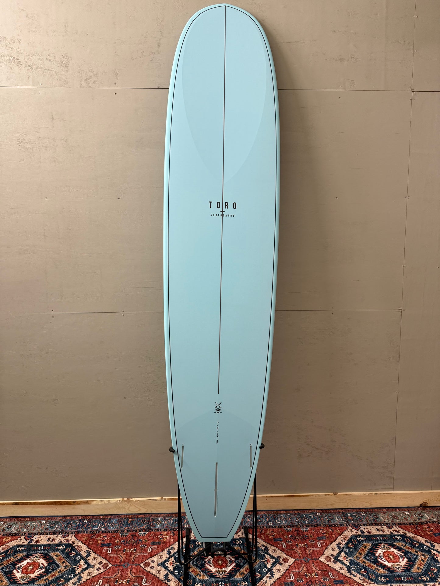 Torq Don Nose Rider 9'1" X 23" X 3 ¹/₈" | 77L | TET Epoxy Surfboard - Powder Blue