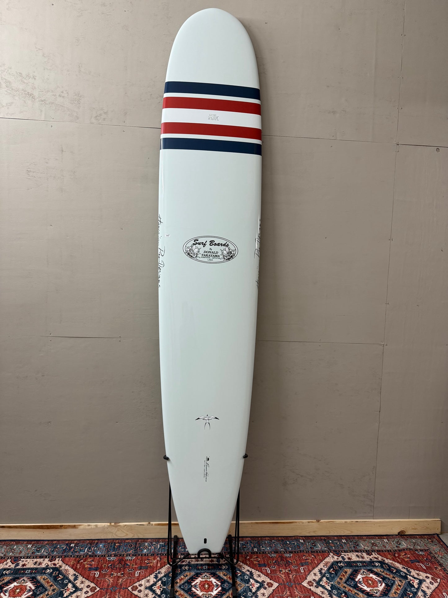 Takayama In the Pink 9'10" X 23.1" X 3.25" | 84.4L | Tuflite V-Tech Surfboard