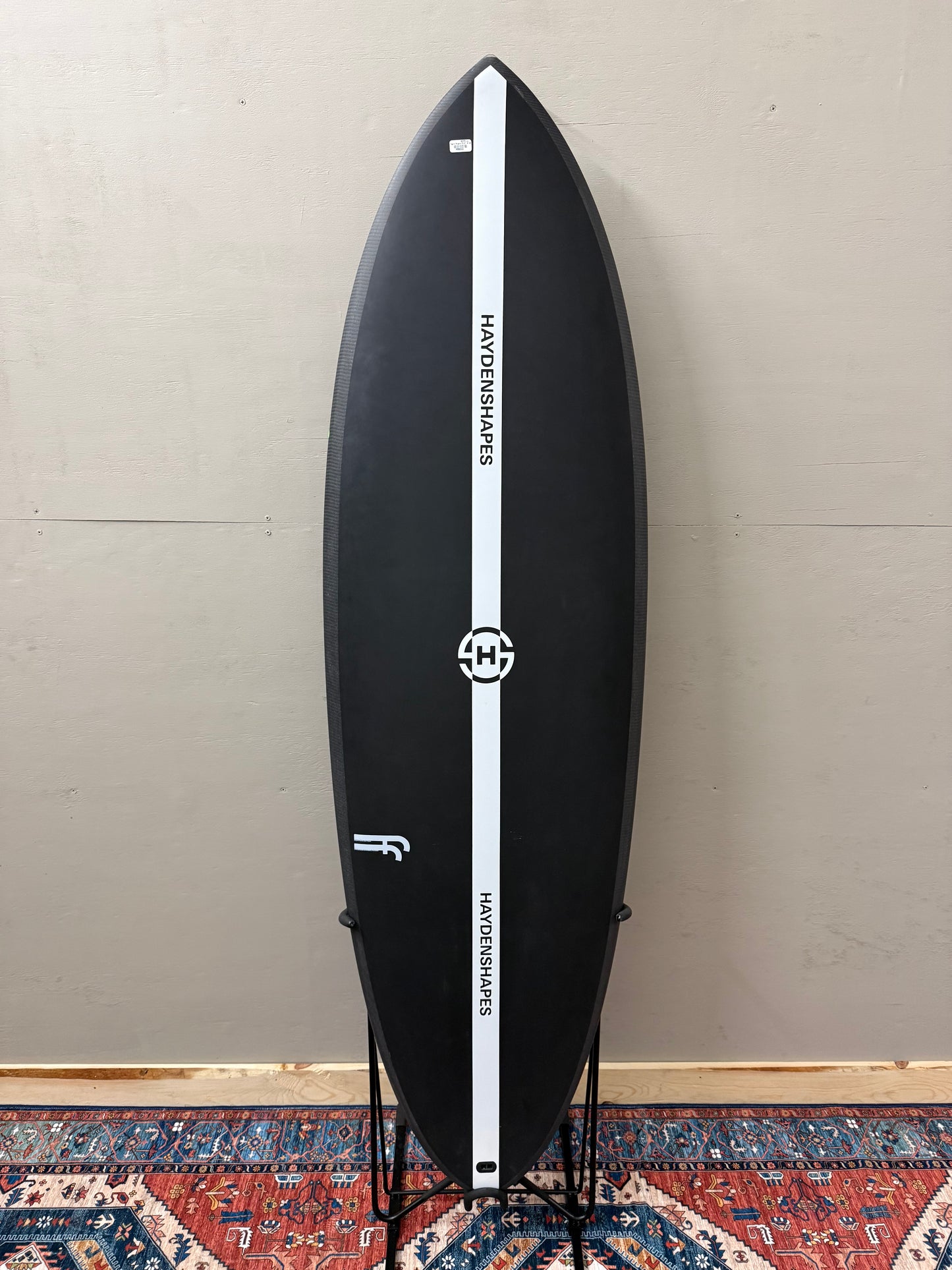 Hayden Shapes Hypto Krypto 5'10" X 20 ¼ X 2 ⁵/₈ | 33.73L | Epoxy Surfboard - Black Inverted