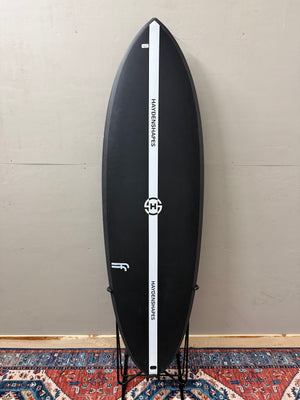 Hayden Shapes Hypto Krypto 5'10" X 20 ¼ X 2 ⁵/₈ | 33.73L | Epoxy Surfboard - Black Inverted