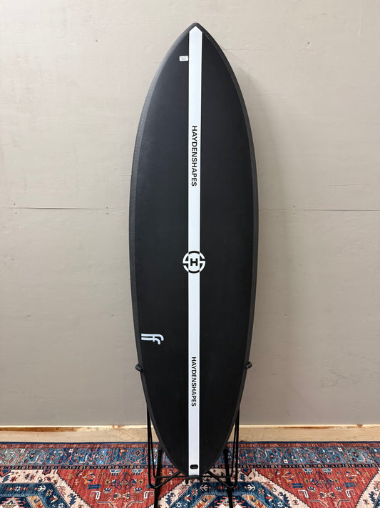 Hayden Shapes Hypto Krypto 5'10" X 20 ¼ X 2 ⁵/₈ | 33.73L | Epoxy Surfboard - Black Inverted