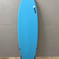 Torq Fish 6'6" X 21 X 2 ⁵/₈ | 37.6L | Epoxy Surfboard - Blue Rail