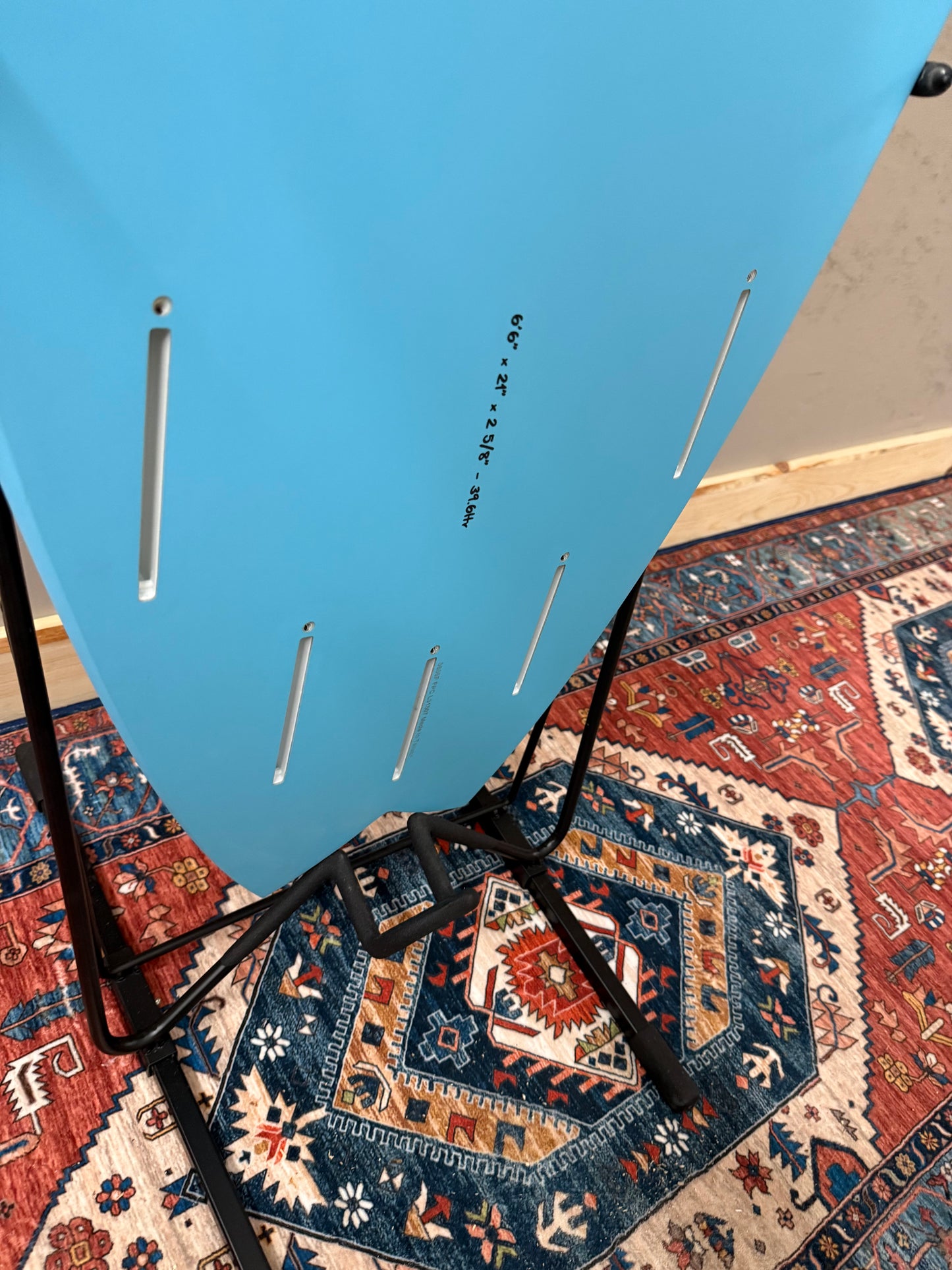 Torq Fish 6'6" X 21 X 2 ⁵/₈ | 37.6L | Epoxy Surfboard - Blue Rail