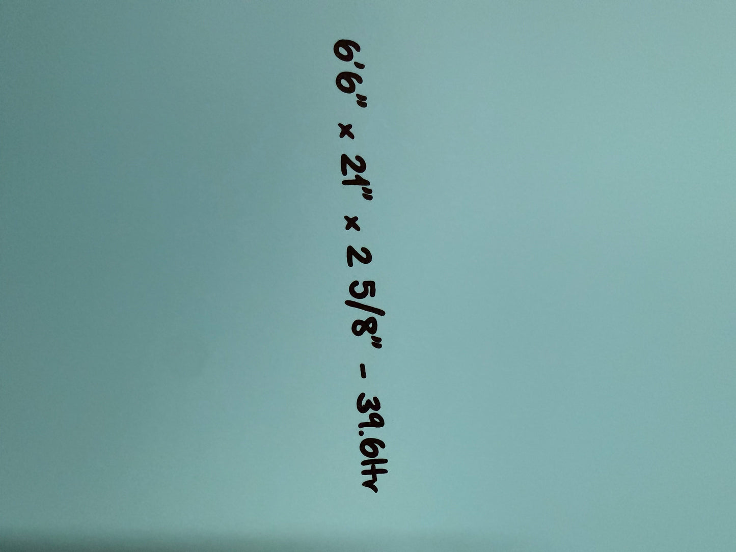 Torq Fish 6'6" X 21 X 2 ⁵/₈ | 37.6L | Epoxy Surfboard - Blue Rail