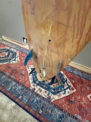 Damaged Becker Surfboard For Art