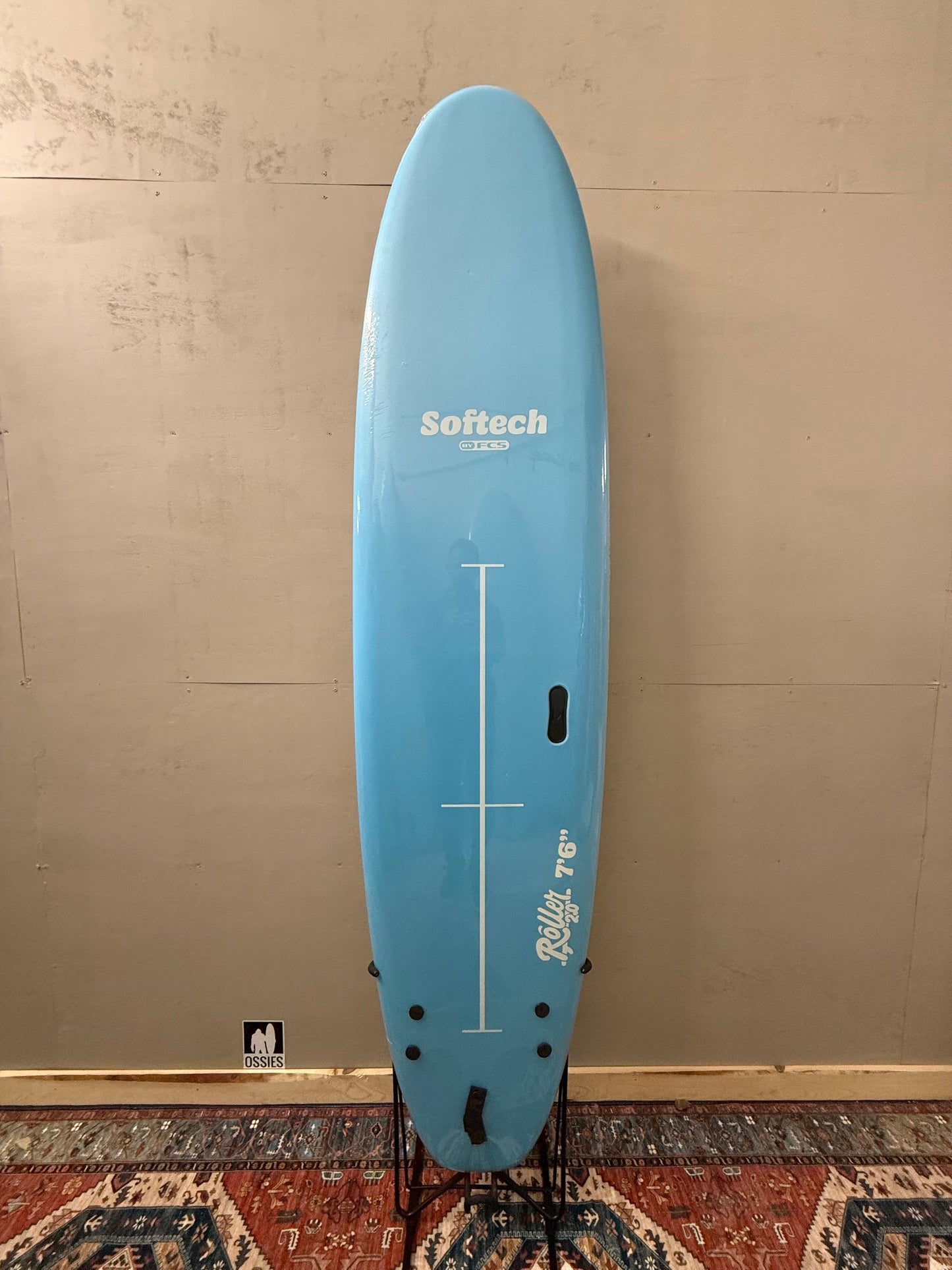 Softech Roller 2.0 7'6" X 22 ¹⁄₂ X 3 ⁷⁄₁₆ | 77L | Soft Surfboard