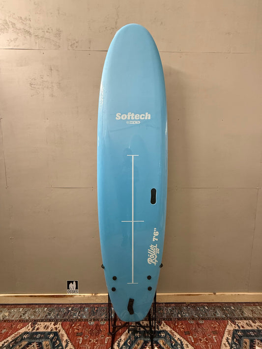 Softech Roller 2.0 7'6" X 22 ¹⁄₂ X 3 ⁷⁄₁₆ | 77L | Soft Surfboard