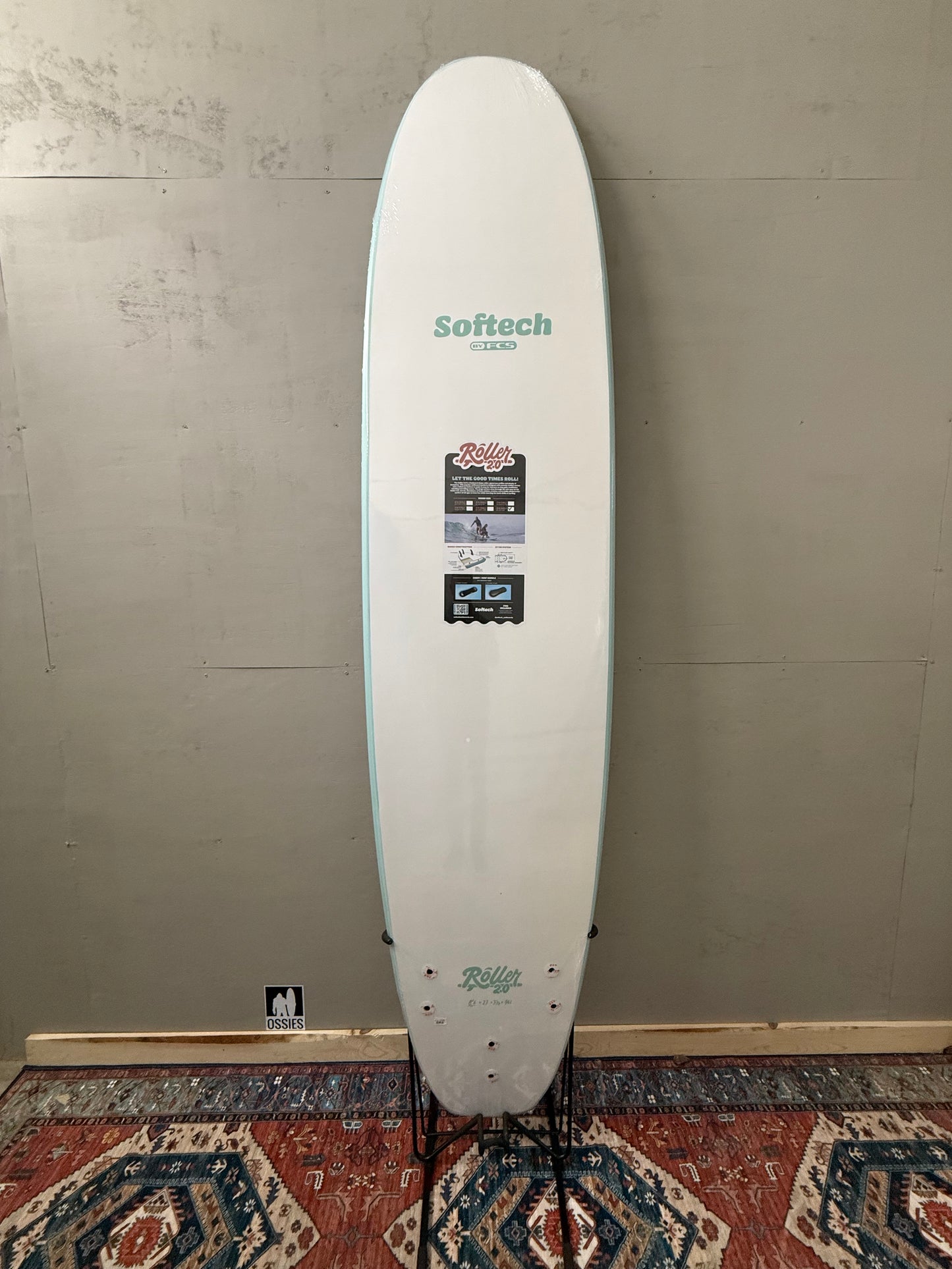 Softech Roller 2.0 8'6" X 23" X 3 ⁵⁄₈ | 96L | Soft Surfboard