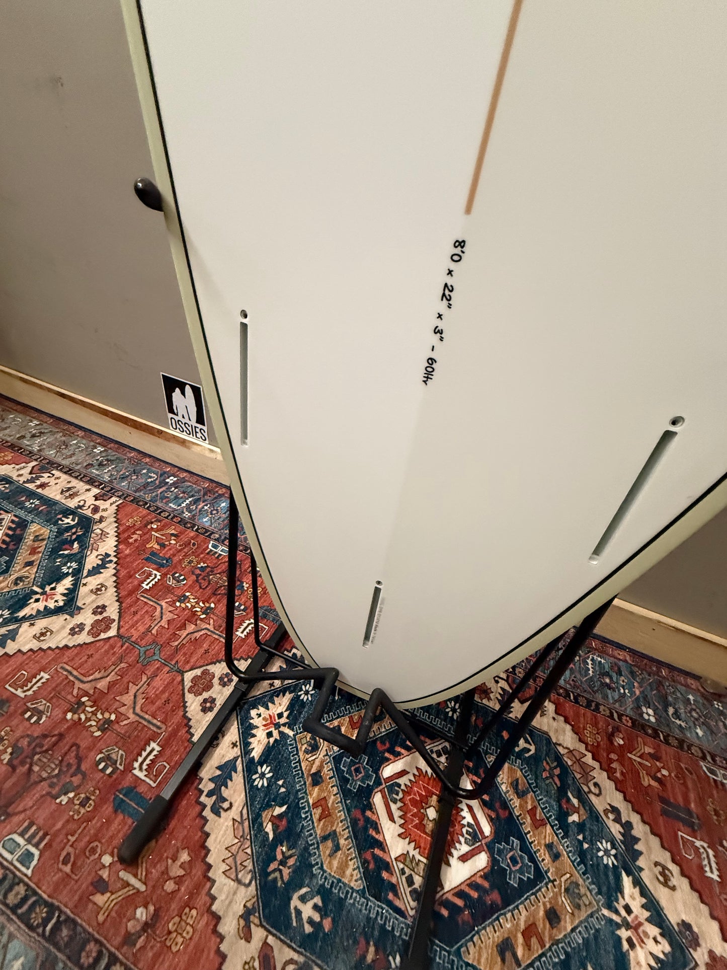 Torq Longboard 8'0" X 22" X 3" | 60L | TET Epoxy Surfboard - Lime