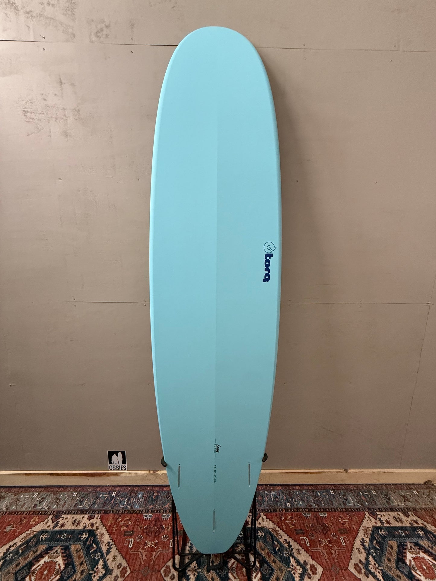 Torq Longboard 8'0" X 22" X 3" | 60L | TET Epoxy Surfboard - Pacific Blue