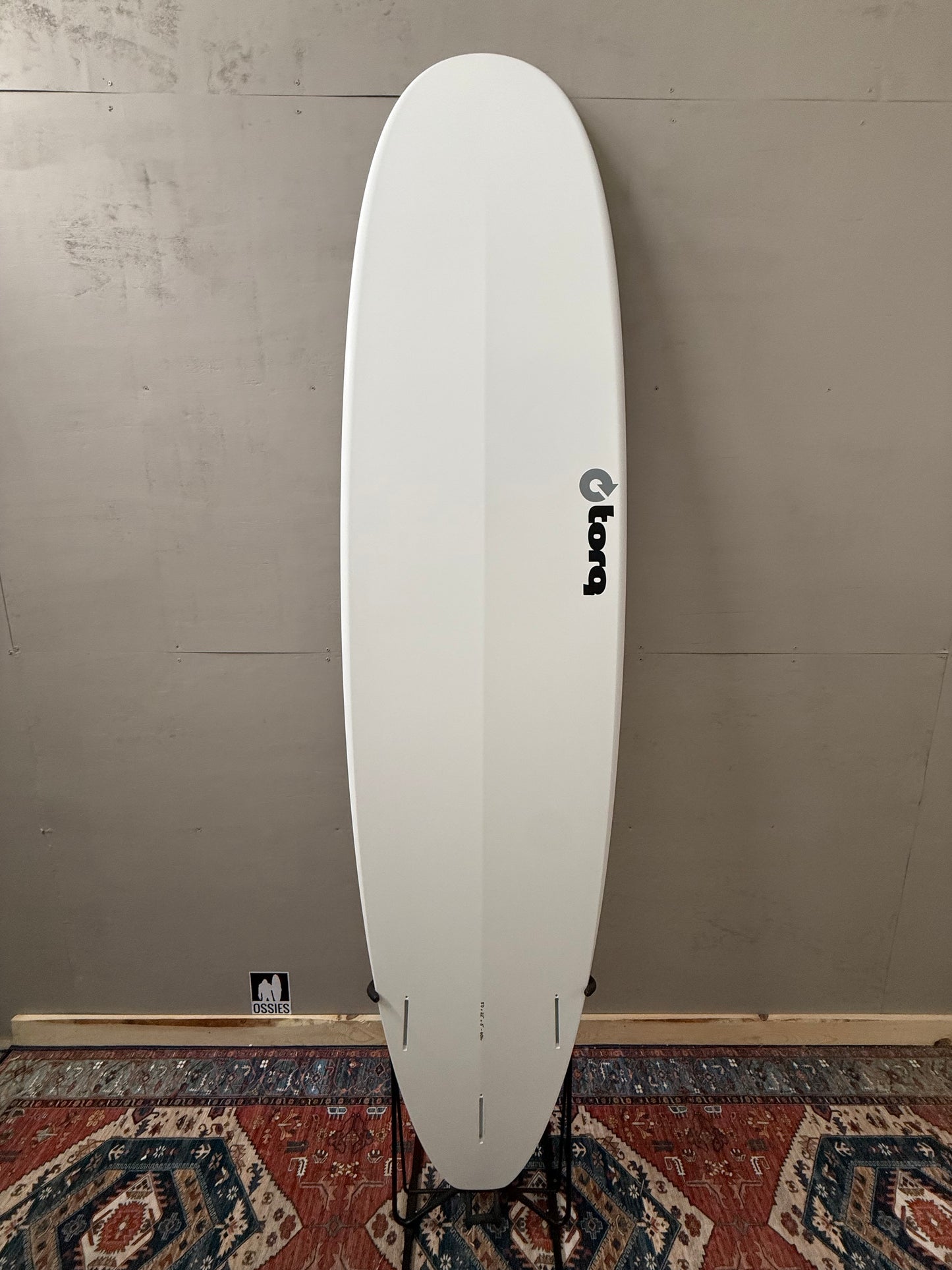 Torq Longboard 8'0" X 22" X 3" | 60L | TET Epoxy Surfboard - White