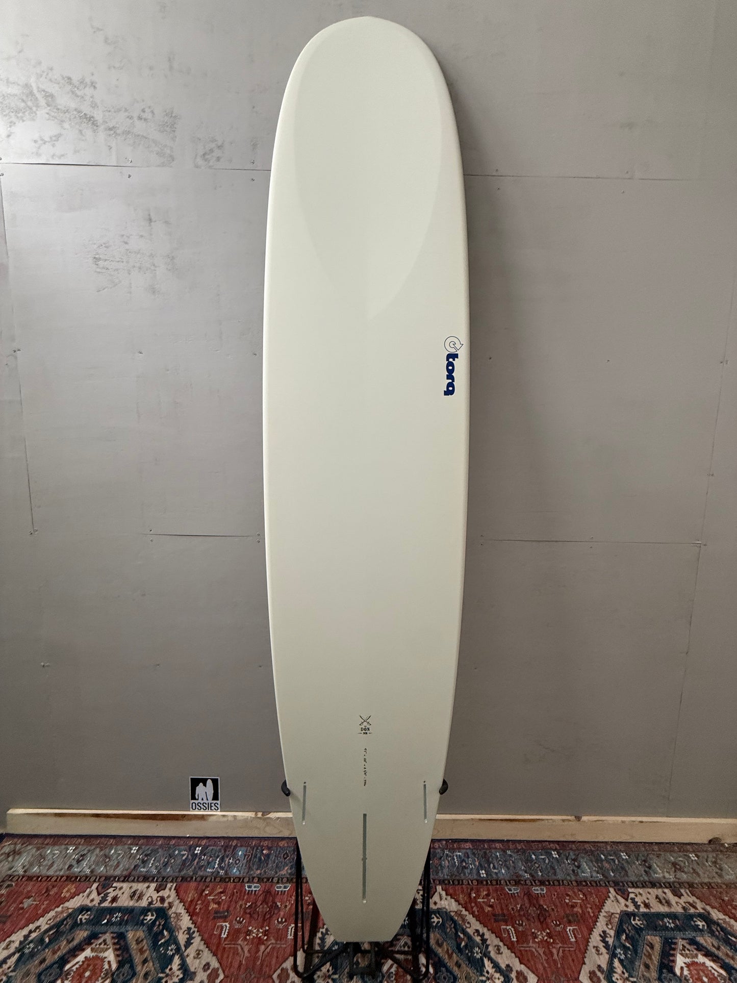 Torq Noserider Longboard 9'1" X 23" X 3 ⅛ | 77L | TET Epoxy Surfboard - Sand