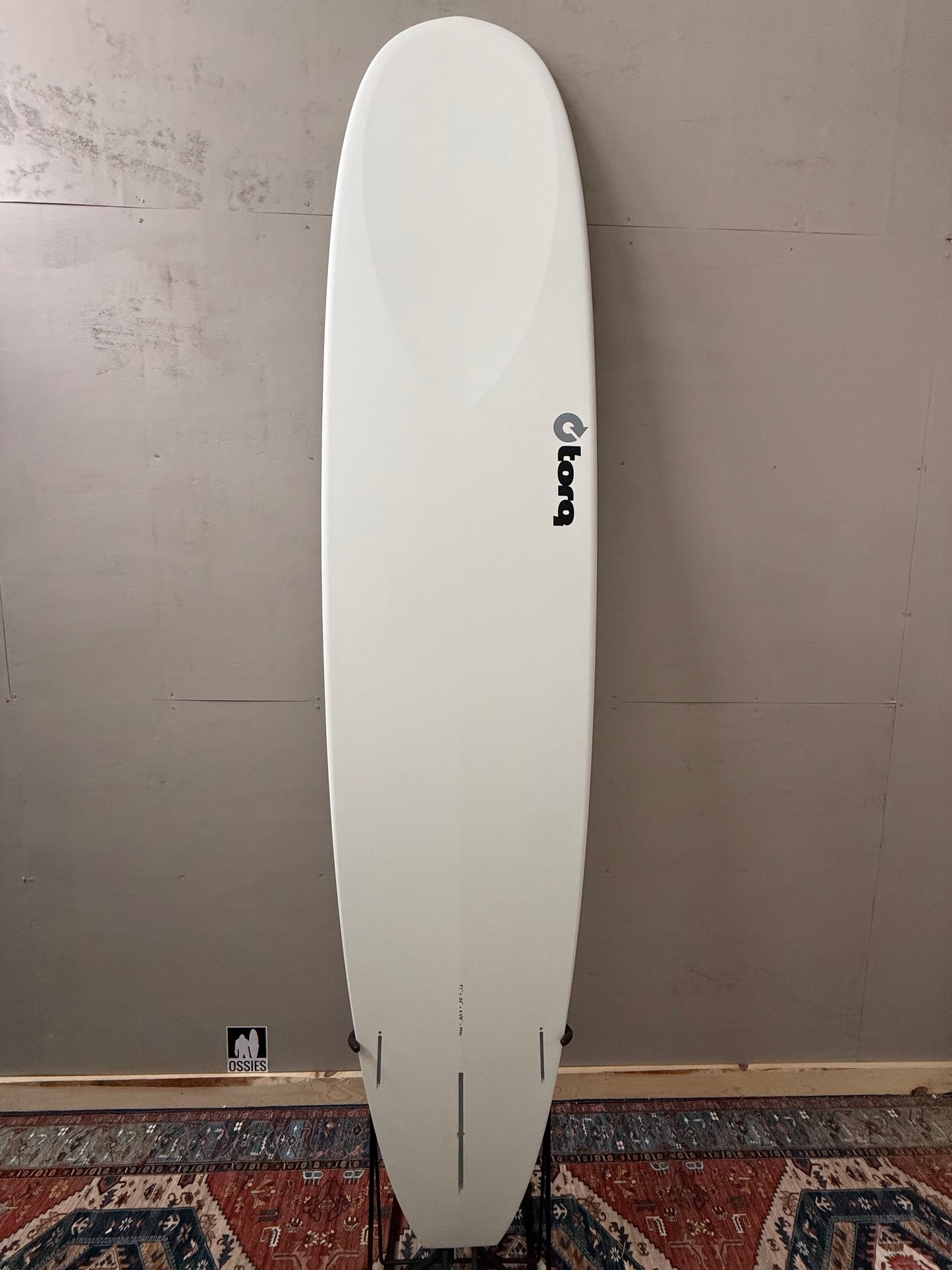 Torq Noserider Longboard 9'1" X 23" X 3 ⅛ | 77L | TET Epoxy Surfboard - White