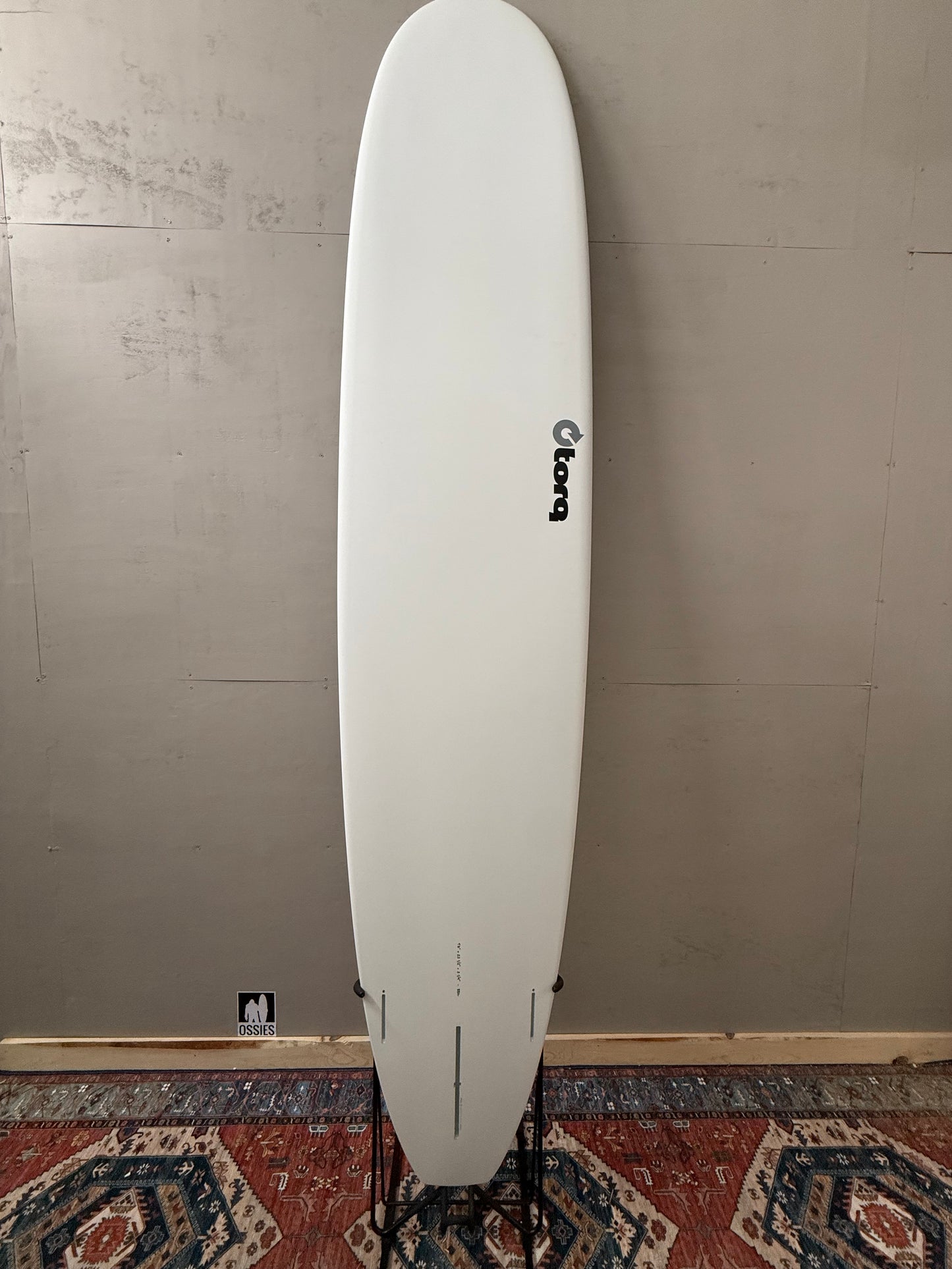 Torq Noserider Longboard 9'6" X 23 ½ X 3 ¼ | 88L |TET Epoxy Surfboard - White