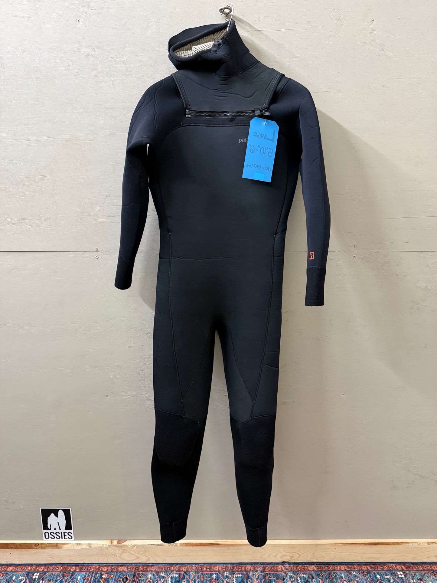 Used 5/4 Hooded Patagonia L (5'10"-6'0" | 170-190 lbs)