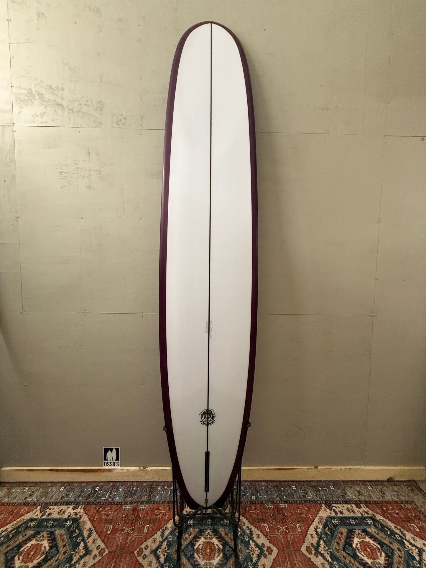 Murdey Pig 10'0" X 23" X 3" | Surfboard - Maroon