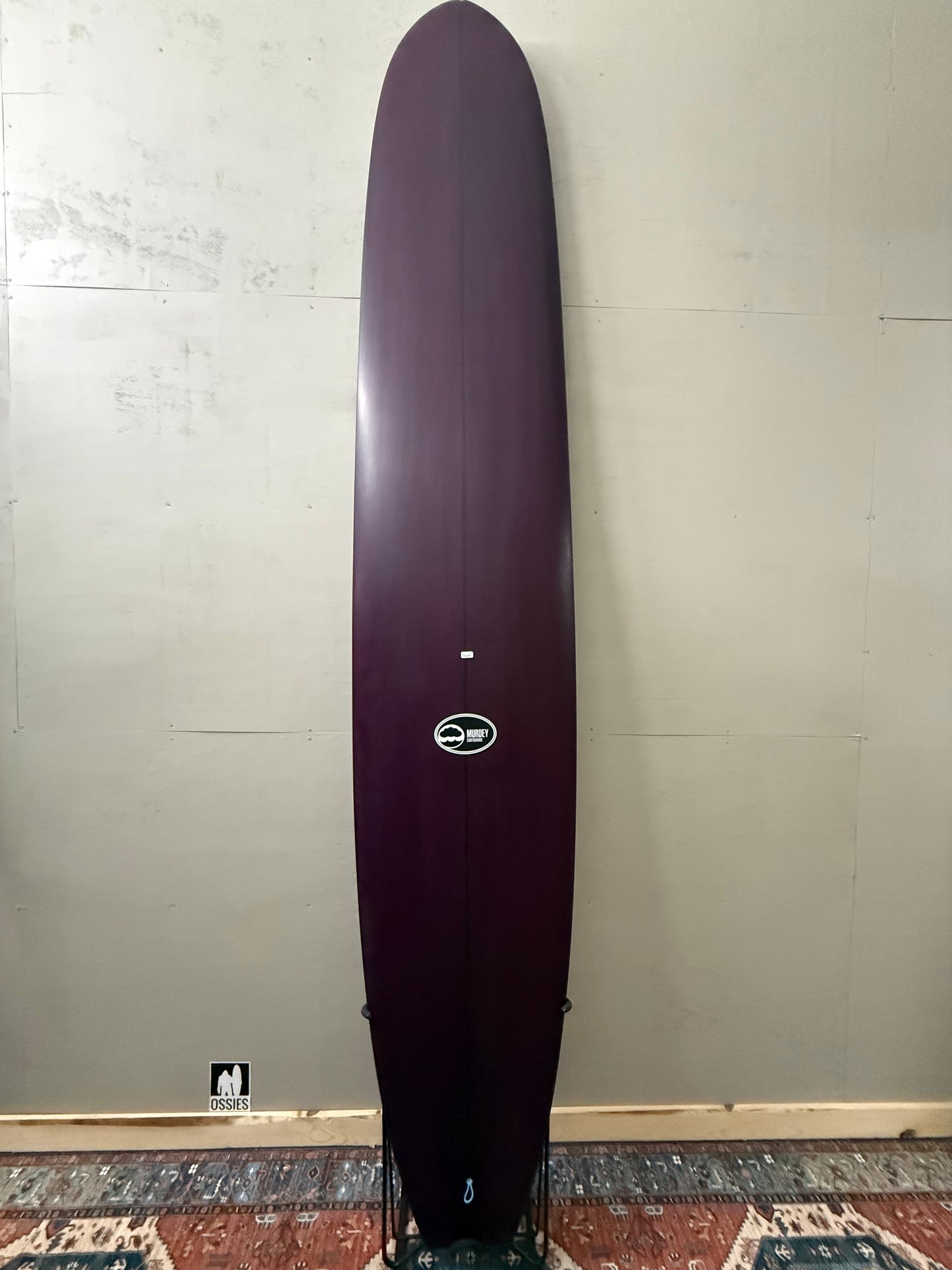 Murdey Pig 10'0" X 23" X 3" | Surfboard - Maroon