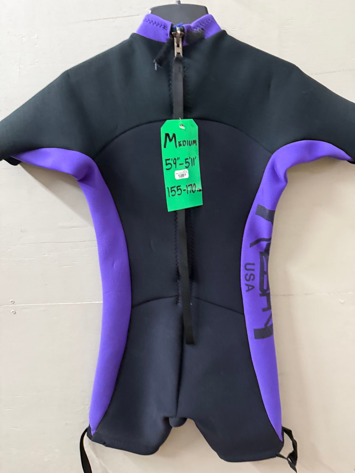 USED Men's 3/2 Springsuit - Size M (5'9"-5'11" | 155-170 lbs) - Good