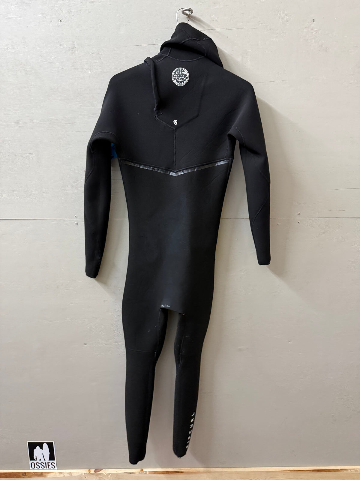 USED Men's 4/3MM Ripcurl E Bomb Wetsuit - Size LT (6'0"-6'2" | 180-200 lbs) - Good