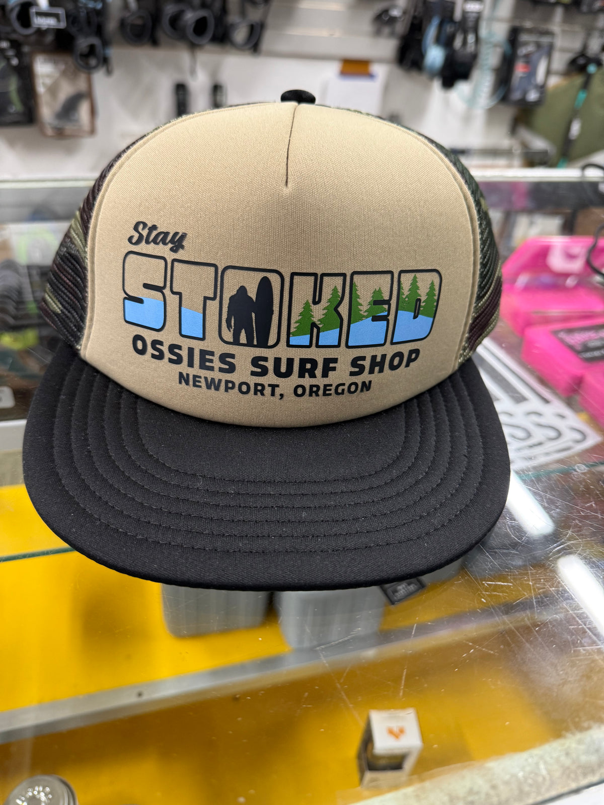Camo Stay Stoked Hat