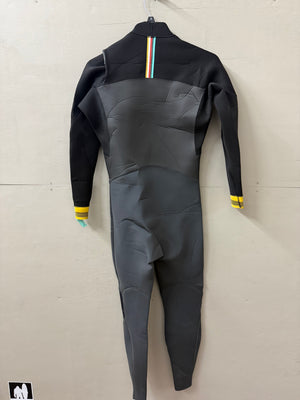 USED Men's 4/3MM Vissla Wetsuit - Size L (5'10"-6'0" | 170-190 lbs) - Good