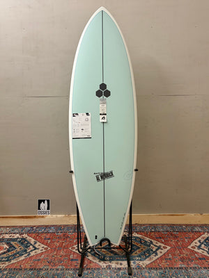 Channel Islands Pod Mod 5'10" X 20 ⁷⁄₈ X 2 ⁵⁄₈ | 35.7L | X-Lite Surfboard - Glacier Blue