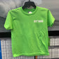 Ossies Youth Stoked Floral Te Small Lime