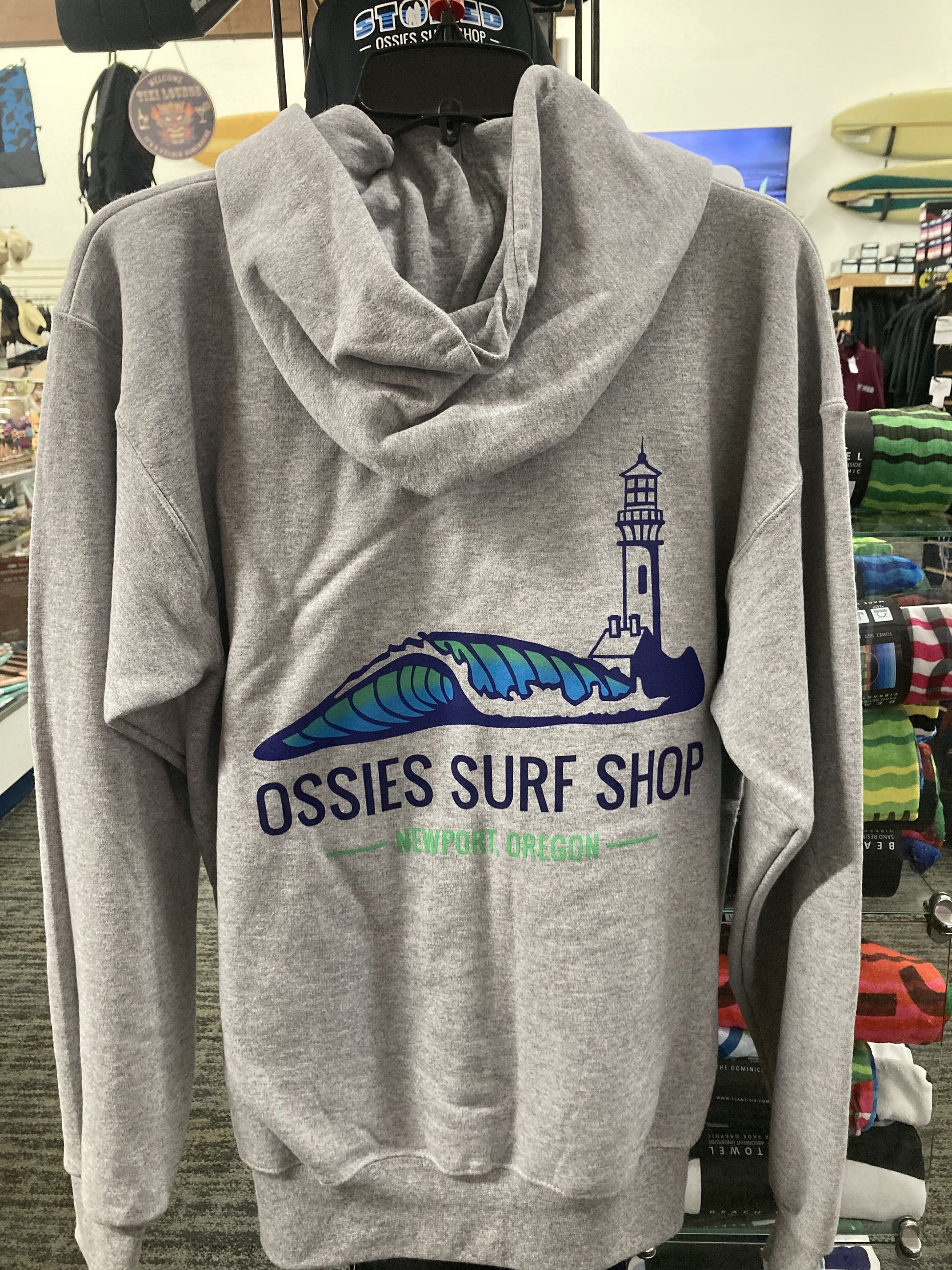 Ossies Lighthouse Full Heather Grey XXL