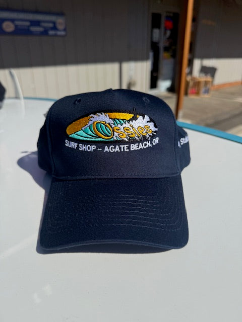 Ossies Oval Strapback Navy