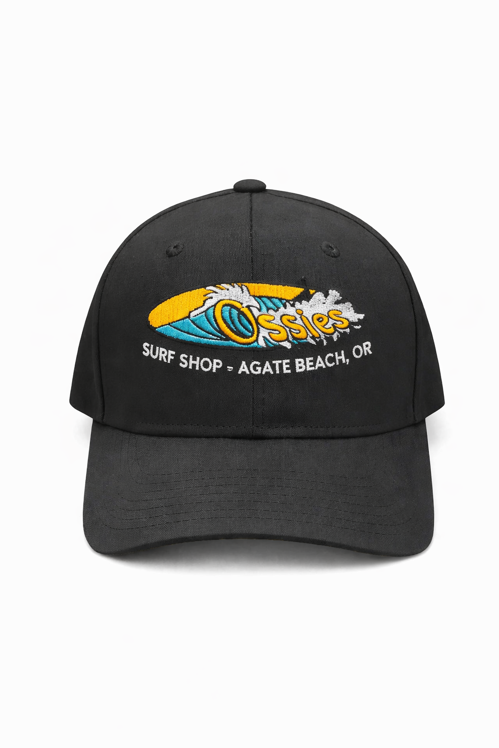 Ossies Oval Strapback Black
