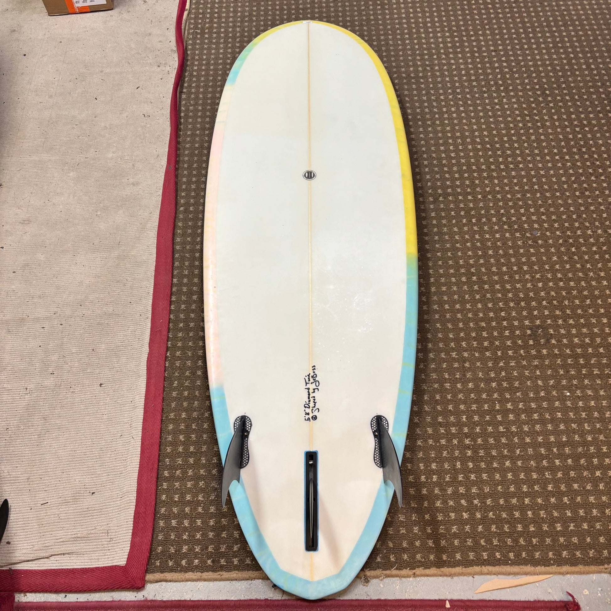 Used 5'8 Leboss Shortboard