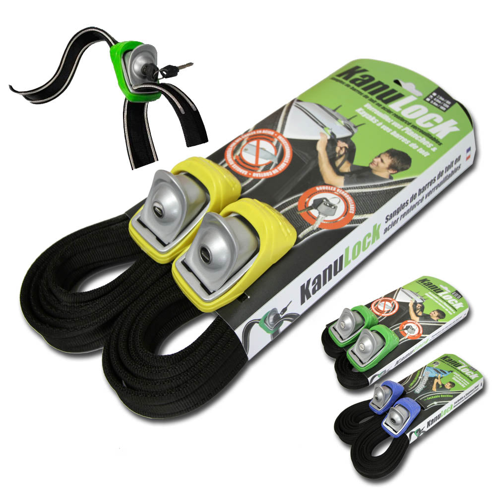 KanuLock Lockable Tie Down Set 8
