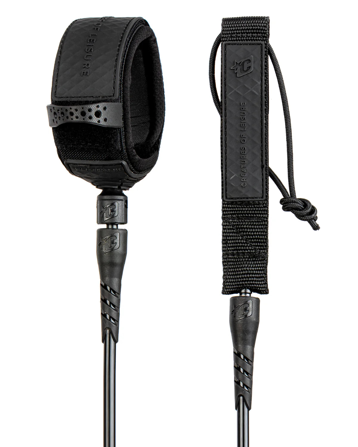 Creatures of Leisure 9 Ft Ankle Leash Black