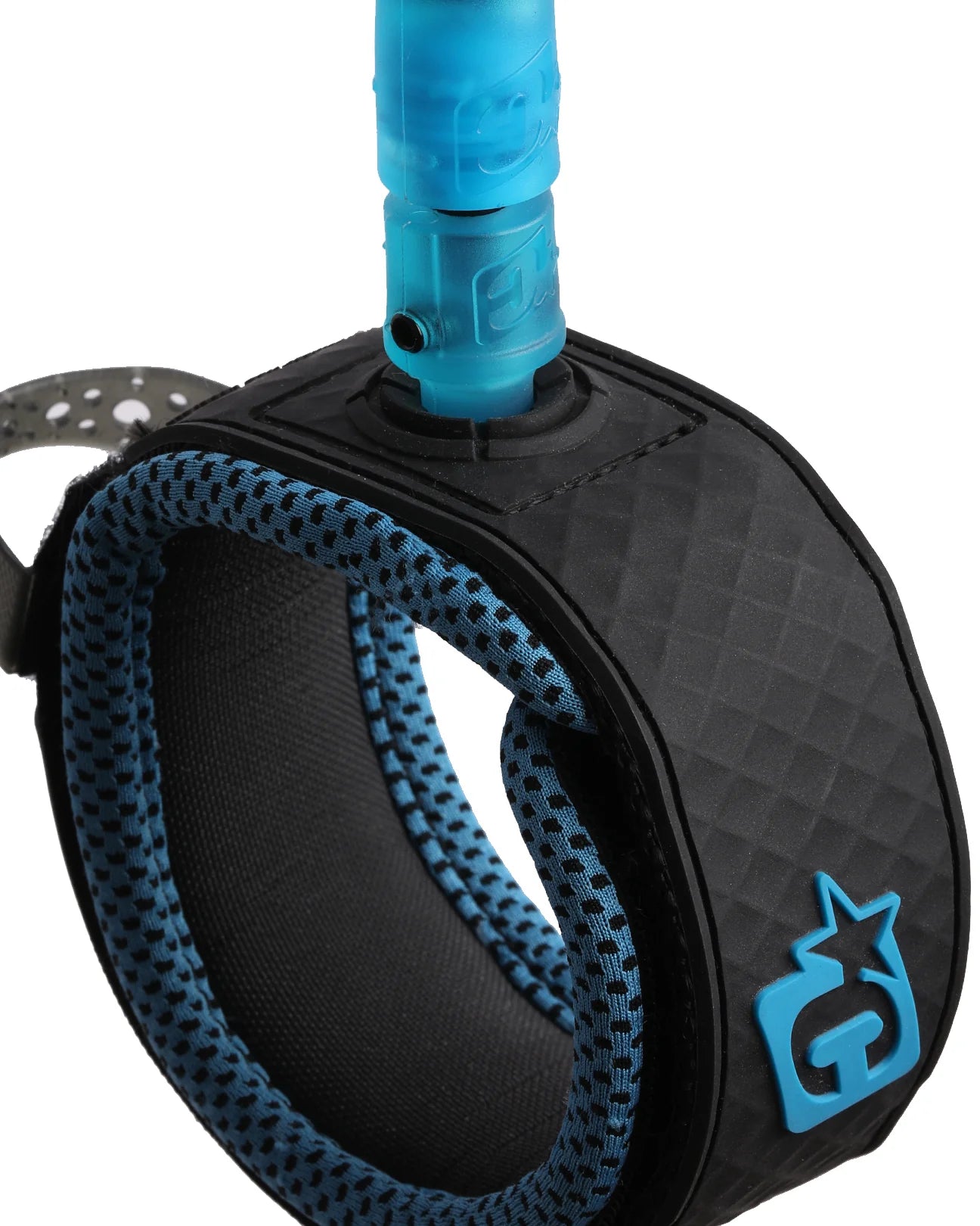 Creatures of Leisure 9 Ft Ankle Black Cyan