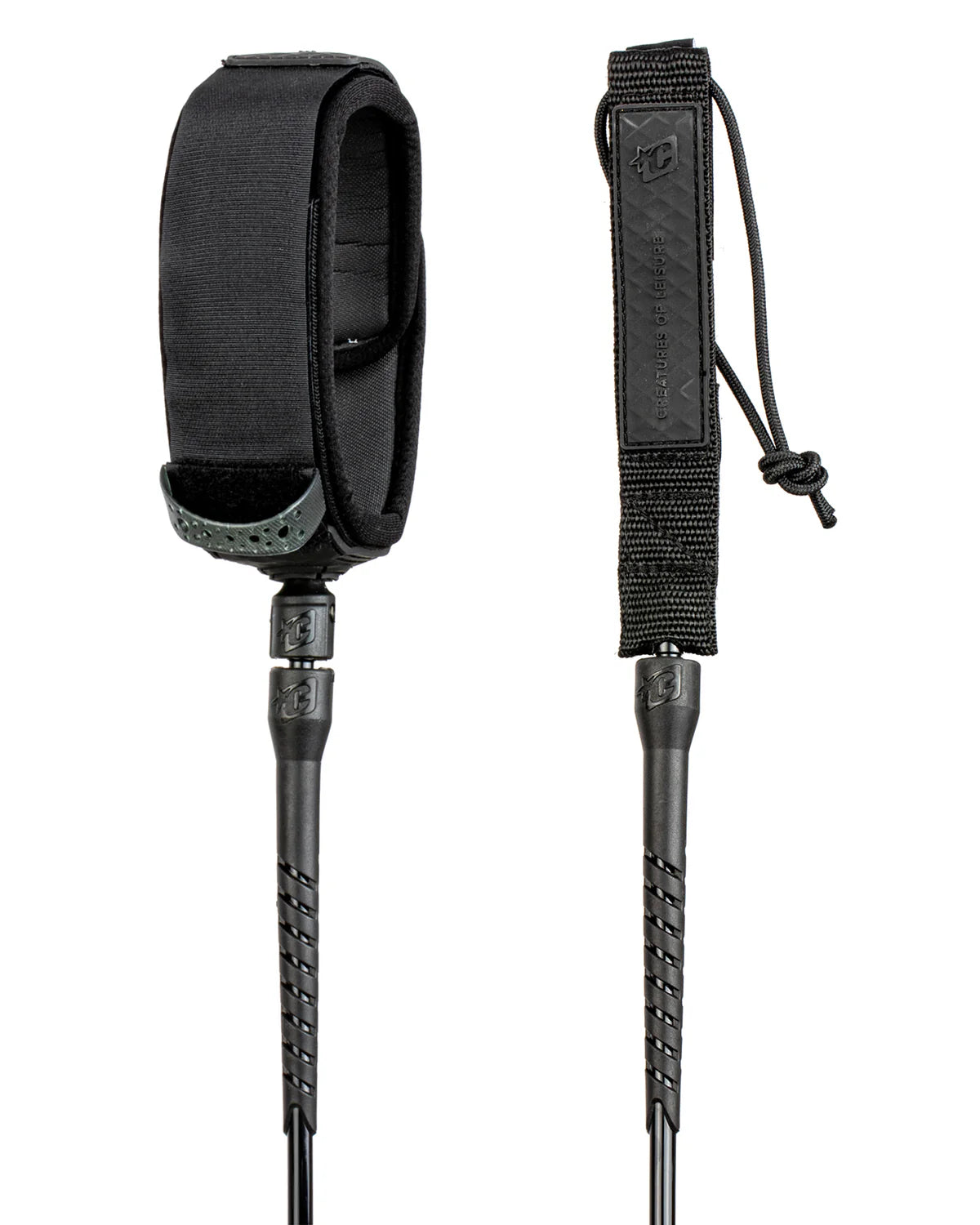 Creatures of Leisure 9FT Longboard Calf Leash Black