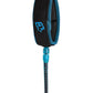 Creatures of Leisure 9FT Longboard Calf Leash Black Cyan